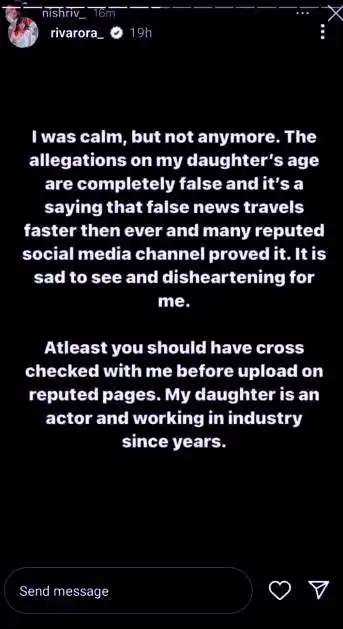 Riva Arora Age, Height, Movies, Father, Mother, URI & More