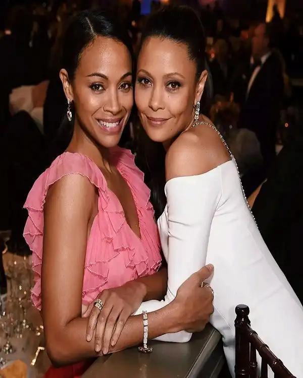 Thandie Newton and Zoe Saldana