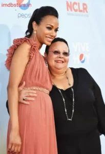 Zoe Saldana And Mother