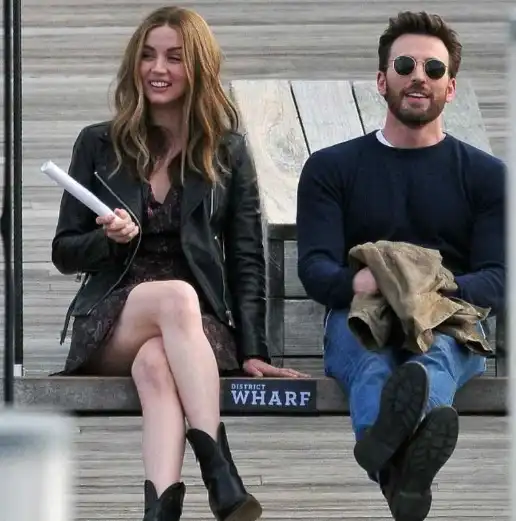 Chris Evans Ana De Armas